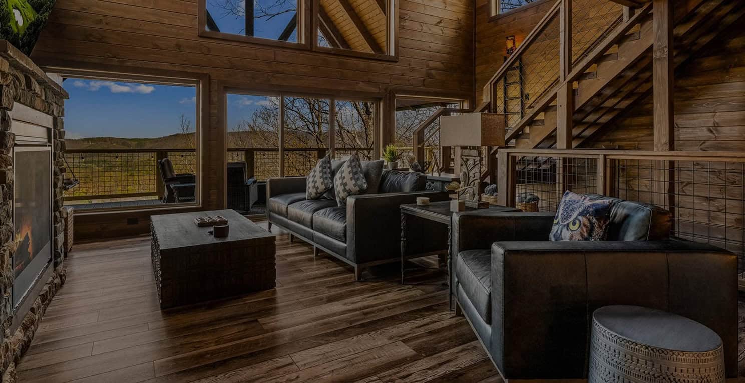 Cabin living room